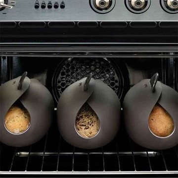 【預購】白金矽膠發酵烘焙碗(300ml) 耐熱麵包模具烤爐用具