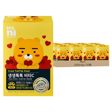 Myni Fresh Tok Tok 維他命C片  108顆  1600mg  20盒