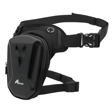 ACEPEED 多功能腿包 黑色 戶外運動腿包  27.5 x 26 x 6cm