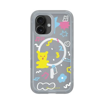 iPhone 16 AirX 流變灰 - MacaronToe 馬卡龍腳趾 - 小熊軟糖派對 Gummy Party
