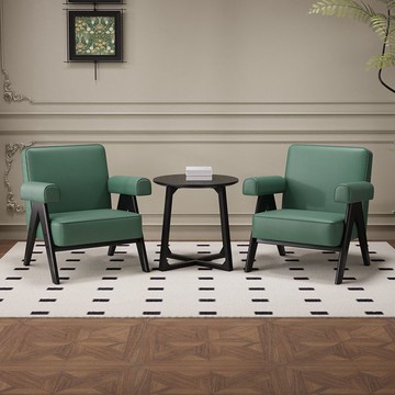 臥室簡約現代休閑家用客廳單人沙發椅咖啡廳桌椅組合接待商用洽談