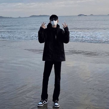 純黑色彈力修身牛仔褲男顯春秋腳美式vibe褲子高街檔高直筒微喇褲