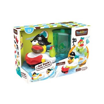 Yookidoo 戲水玩具 1組 2-6歲適用  神鴨奇航 多色