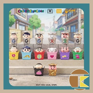 【115.9月預購】蠟筆小新淨化新靈系列疊疊樂盲盒 一中盒 12 入 愛蛋客