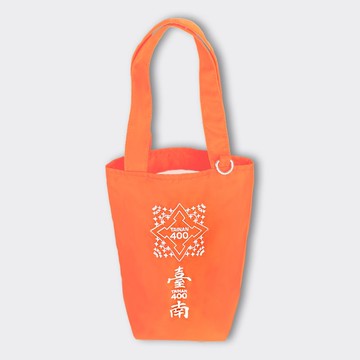 臺南400 防潑水萬用提袋-鳳凰花橘
