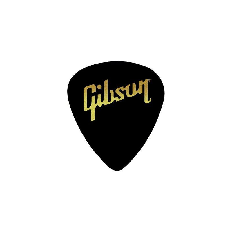 Gibson ピック ティアドロップ THIN-BLK セット