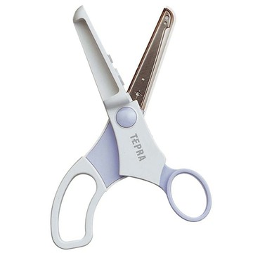 KING JIM-TEPRA 標籤用多功能剪刀RT36W (剪刀/圓角剪)