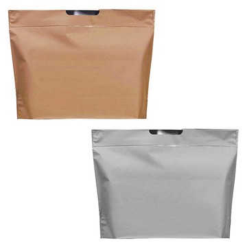 4924 金屬色EVA磨砂束口袋 手提袋打包袋束口袋 外送快遞環保袋 購物提物袋 禮物禮品包裝袋