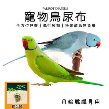 （爆款熱賣）（國際精品）【免運】寵物鳥尿布 月輪鸚鵡專用 飛行鳥尿布  鸚鵡尿布 飛行尿布 方便遛鳥且可重複使用