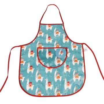 英國 Rex London 幼兒/兒童料理/烹飪圍裙_羊駝_RL28441