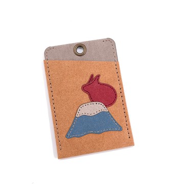 兔年 質感證件套 悠遊卡套-富士兔