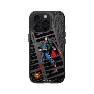 iPhone 16 Pro Clear (相機按鈕) 酷墨灰 - Superman - Superman-擺脫束縛