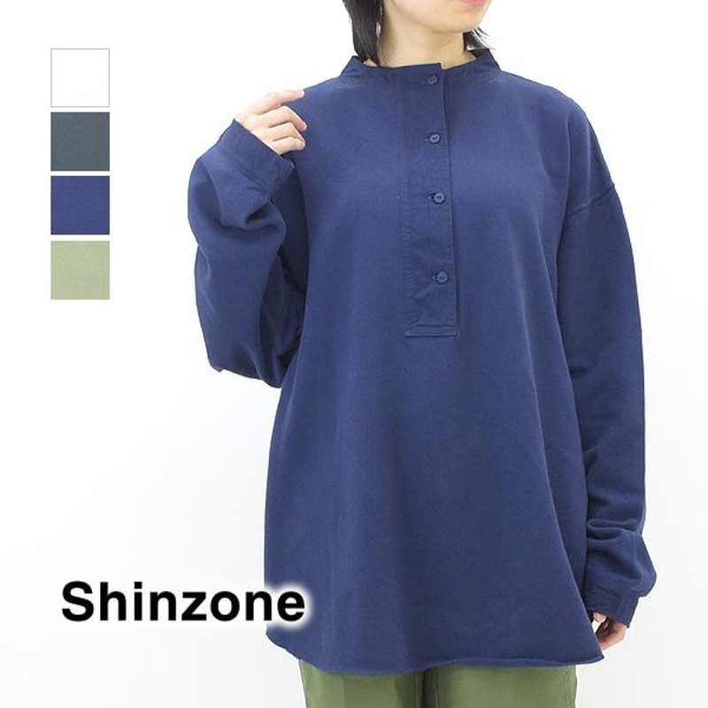 THE SHINZONE シンゾーン ミリタリーヘンリープルオーバー 