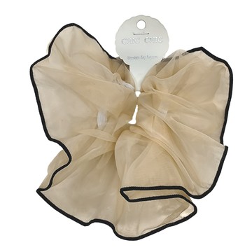 CHIC CHIC 日本造型大圈束  滾邊粉