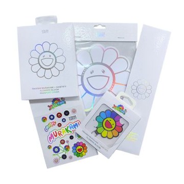 村上隆 x Casetify 護照套組合包A 護照套 行李帶 手機墊片 明信片 貼紙 CTF-36716497-A