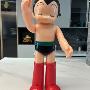 工廠直發 大型手辦 大型擺件 60cm阿童木潮流擺件網紅客廳潮玩輕奢微瑕 八折下殺ly24