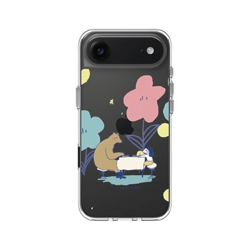 iPhone Air Clear Case（相機按鈕） 透明 - 咻咻熊 XiuXiubear - 一起吃飯吧！