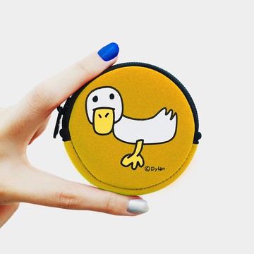 My Little Pets 馬卡龍小物零錢包 耳機包 | 鴨子【4色】