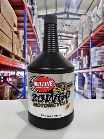 【4%點數】『油工廠』RED LINE 20W-60 4T HD redline 全合成 酯類 20W60 哈雷 重機【樂天APP下單限定】