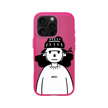 iPhone 16 Pro Clear 粉漾桃 - Abei - Maskboy Solo
