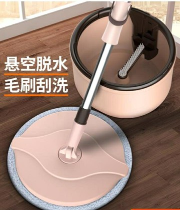 拖把桿旋轉通用式免手洗拖把家用自動懶人一拖地神器墩布桶拖布凈 幸福驛站