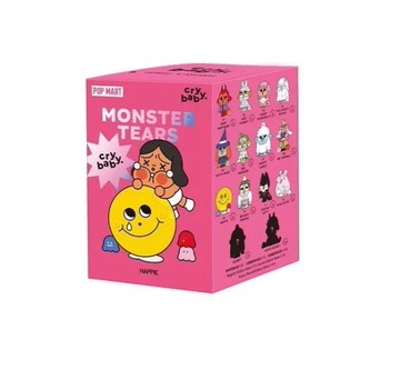 POPMART 泡泡瑪特 CRYBABY 哭娃 怪獸的眼淚 系列 盲盒 公仔