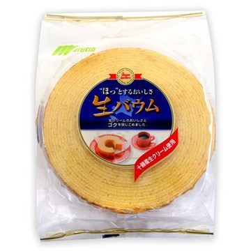 【江戶物語】Marukin 日本丸金 厚切年輪蛋糕-牛奶原味 295g 日本進口 藍色原味 下午茶點 日本點心