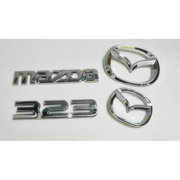 MAZDA 323 馬自達 前標 後標 車標 尾標 車貼 字標 mazda3 馬3 馬三 字母 字母標 PROTEGE