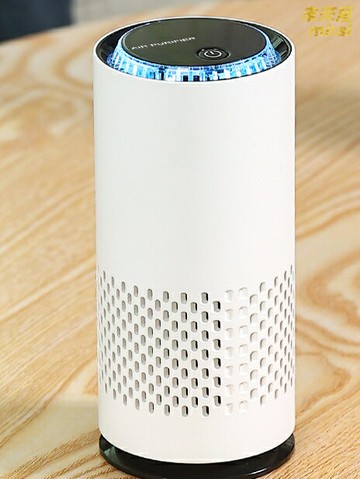 【除醛除味】車載空氣淨化器 桌面空氣淨化器 負離子淨化器 氧吧 香薰機 活性炭HEPA濾網 除甲醛異味煙味 辦公家用車用