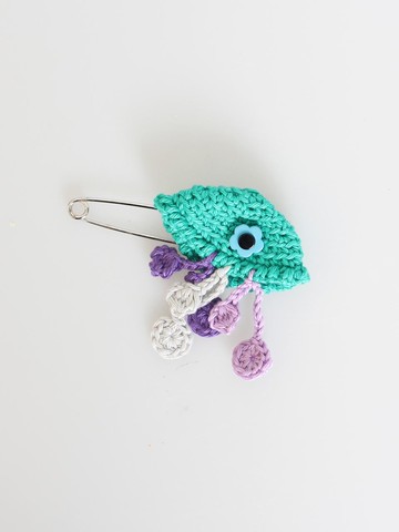 Jellyfish Brooch Jewelry [GREEN]