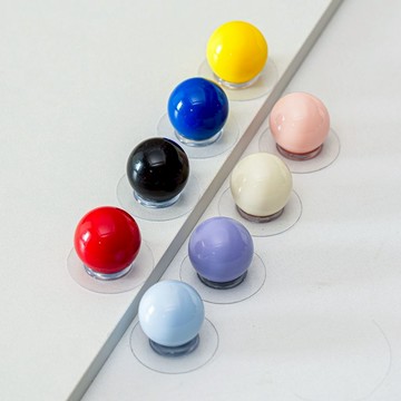 櫃門拉手ins韓系糖果色免釘門把手簡約彩色單孔櫥櫃門把手衣櫃抽屜廚櫃手柄 10401