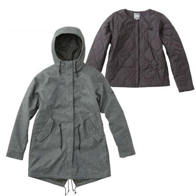 ノースフェイス コート レディース Novelty Fishtail Triclimate Coat ...