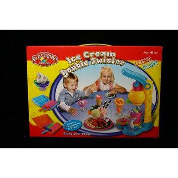 兒童安全 diy黏土 安全彩泥 冰淇淋工具豪華組合 黏土 聖誕禮物 cf111366