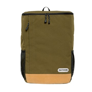 【OUTDOOR】率真年代15.6吋電腦經典方型後背包-橄欖綠 OD153331OE