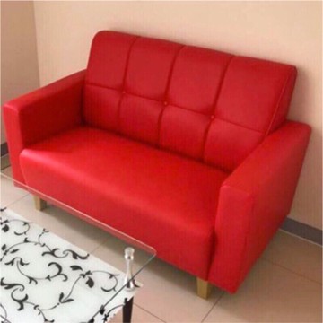 !新生活家具! 碧玉思鐵灰色 二人座 皮沙發 乳膠皮 套房沙發 二人位 台灣製造 工廠直營 訂製