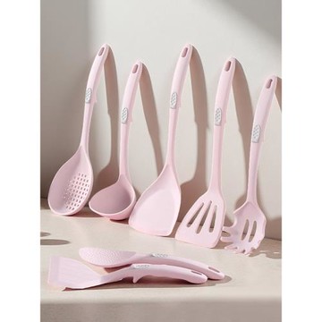 硅膠鍋鏟家用不粘鍋專用耐高溫食品級炒菜鏟子大湯勺漏勺飯勺廚具