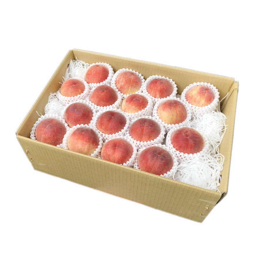 桃 モモ もも フルーツ 果物　山梨県産 桃5kg 段ボール箱入
