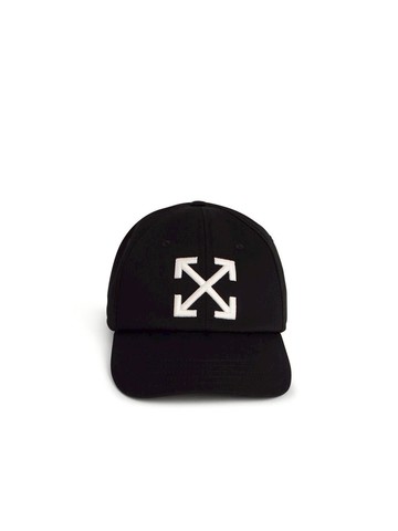 Off-White 'Arrow' Black Cotton Cap