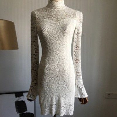 レース白ワンピースの通販 10 374件の検索結果 Lineショッピング