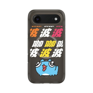 iPhone Air AirX 本質黑 - 貓貓蟲咖波 Bugcat Capoo - 水汪汪咖波