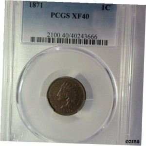 アンティークコイン NGC PCGS indian head penny Pcgs XF40