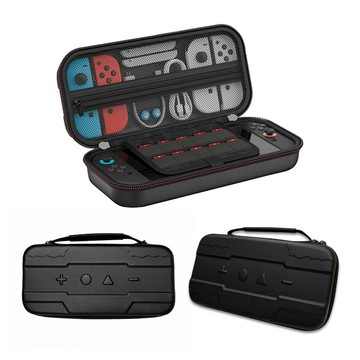 Switch 2 副廠配件 周邊 黑曜戰甲 Switch 2 EVA硬殼收納包 耐刮防壓 大容量收納 遊戲卡收納 保護殼 手提外出包