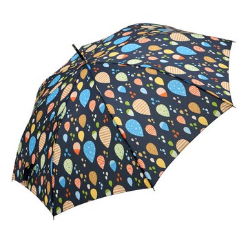 【RAINSTORY】繽紛雨點抗UV自動開直骨傘