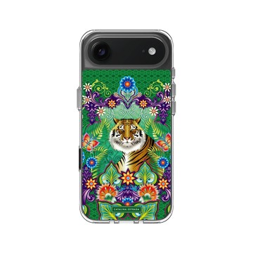 iPhone Air Clear Case（相機按鈕） 透明 - Catalina Estrada - Bengal Tiger