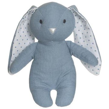 Teddykompaniet Elina棉麻(霧藍)20 cm