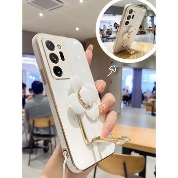 適用三星Note10+手機殼風車拉桿支架Note20Ultra全包邊防摔GalaxyNote10pro硅膠軟殼女新款Note9高級感創意