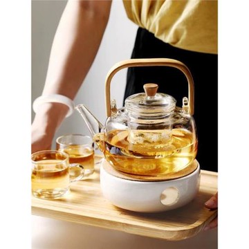 電陶爐煮茶壺2024新款爐煮茶壺玻璃耐高溫蒸煮茶壺燒水壺泡茶專用