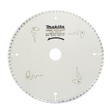 MAKITA 牧田 B-44890 鎢鋼鋸片 195x25.4x80T 鐵氟龍 木工鋸片 木材 圓鋸片