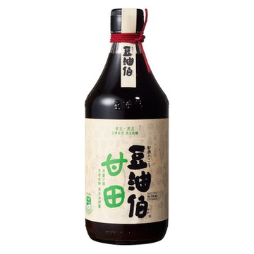 豆油伯甘田醬油500mL (薄鹽醬油)