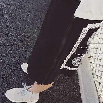 質感設計  褲裙  拉鍊  兩件式  高品質褲  男